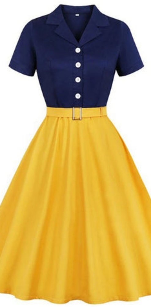 50's inspired dress